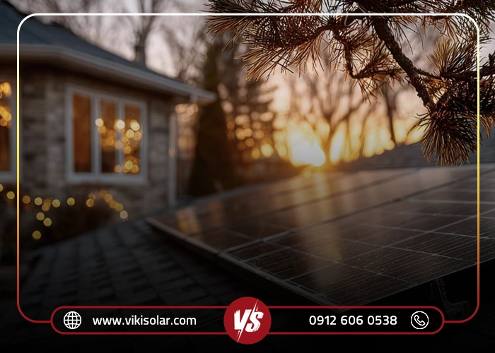 پنل خورشیدی در خانه