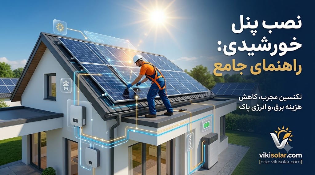 مراحل قدمبهقدم ثبتنام و دریافت وام پنل خورشیدی