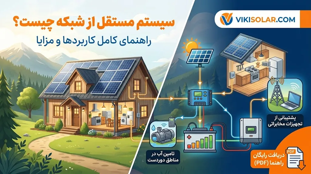 سیستم مستقل از شبکه برق چیست و چه کاربردهایی دارد؟