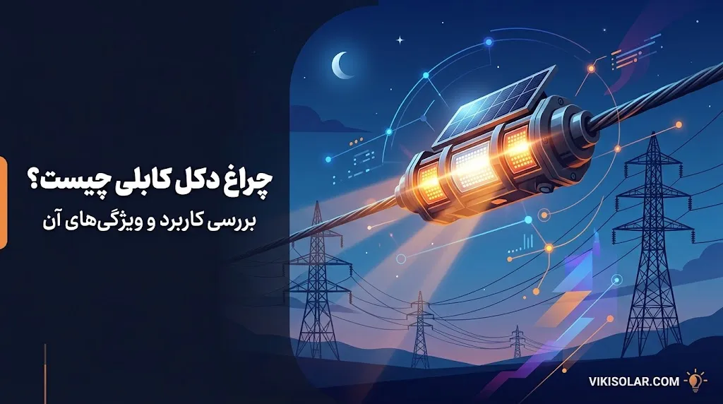 ویژگیهای مهم چراغ دکل کابلی