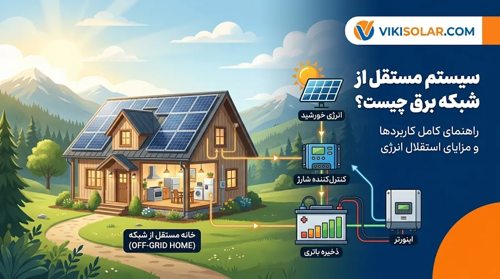 سیستم مستقل از شبکه برق چیست و چه کاربردهایی دارد؟