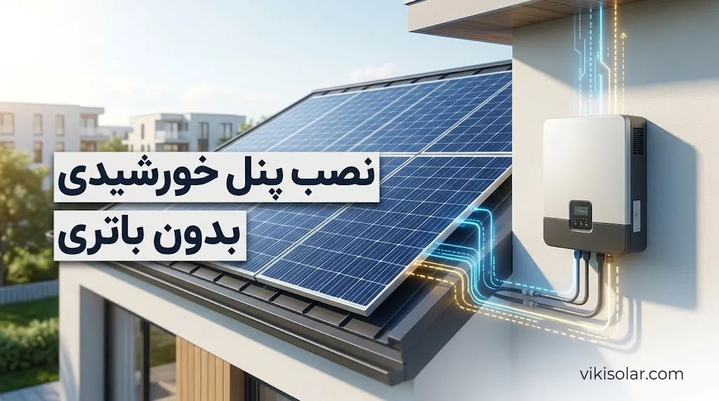 برای نصب پنل خورشیدی بدون باتری چه نکاتی را رعایت کنیم؟