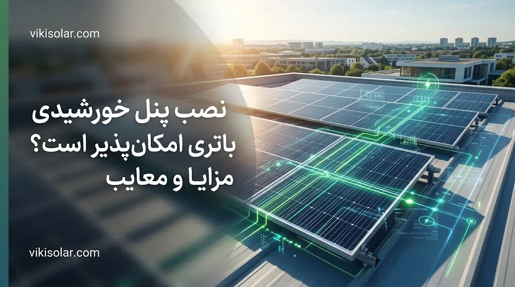 پنل خورشیدی بدون باتری برای چه کسانی مناسب است؟